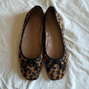Aerosoles Catalina women’s ballet flat leopard combo size 71/2
